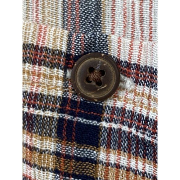 Patagonia Men’s XL A/C Lightweight Short Sleeve Shirt Plaid Crepe Pocket Button - Picture 4 of 16